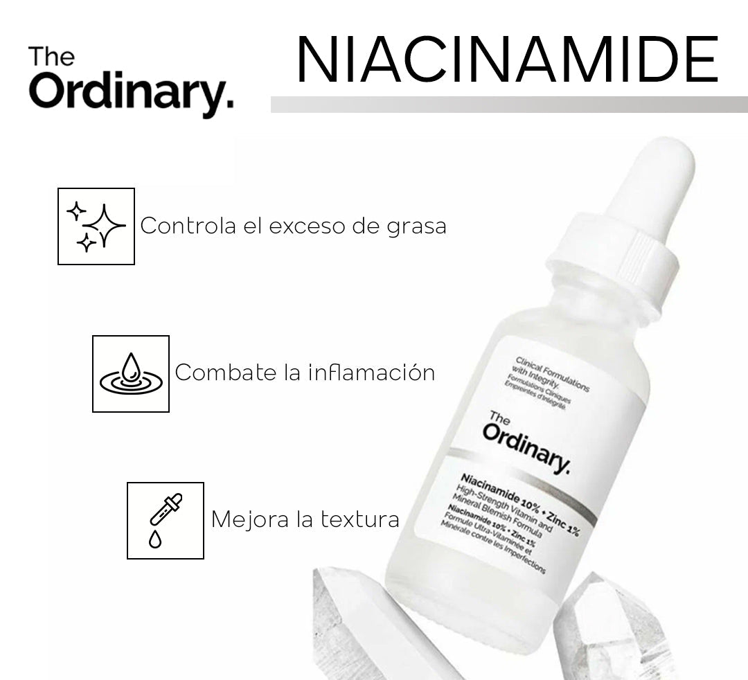 Sérum de Niacinamida 10% + Zinc 1% | The Ordinary | 30 ml