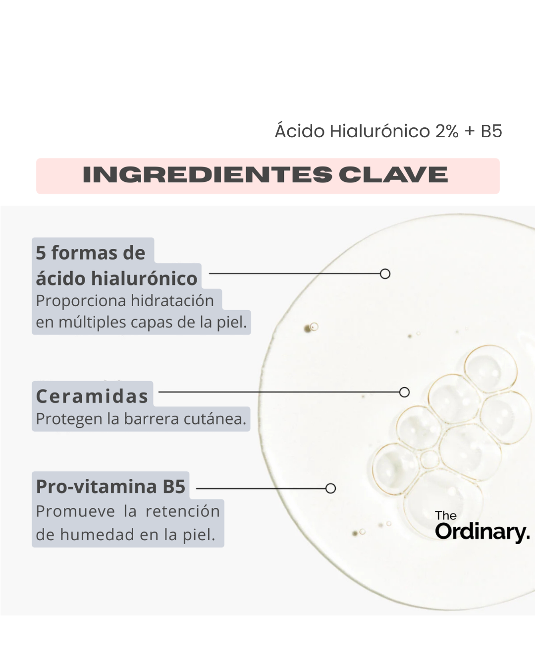 Dúo The Ordinary | Ácido Hialurónico + Niacinamida | 30ml c/u