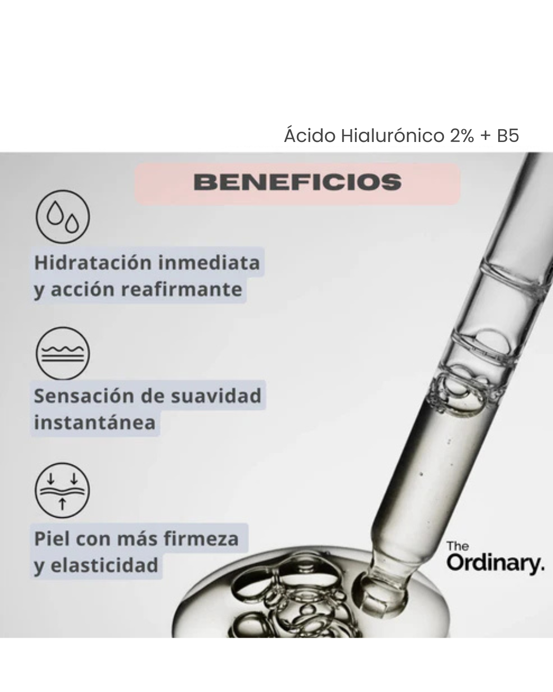 Dúo The Ordinary | Ácido Hialurónico + Niacinamida | 30ml c/u