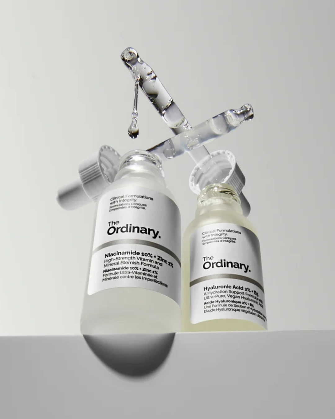 Dúo The Ordinary | Ácido Hialurónico + Niacinamida | 30ml c/u