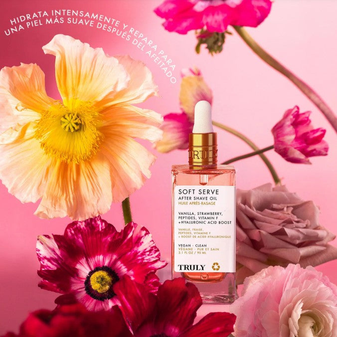 Truly Soft Serve | Aceite para después del afeitado | 90 ml