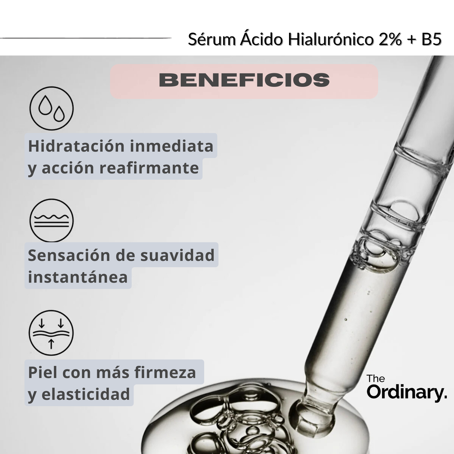 Sérum de Ácido Hialurónico 2% + B5 | The Ordinary | 30 ml
