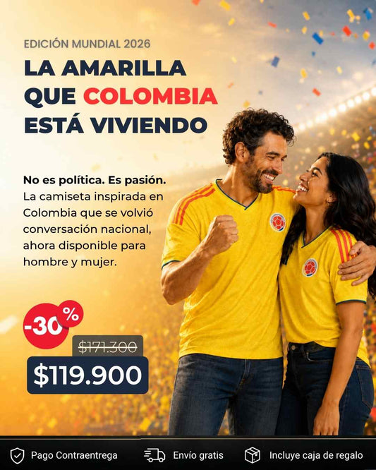 Camiseta Colombia 2026