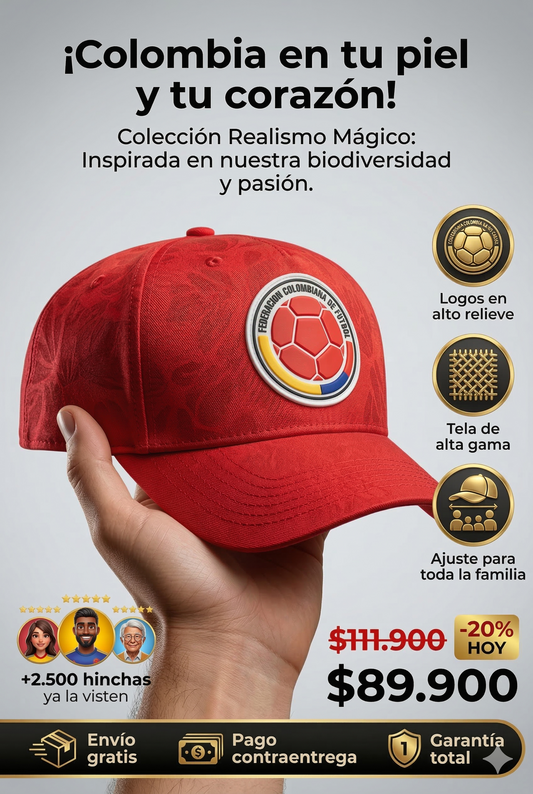 Gorra Realismo Mágico Tricolor