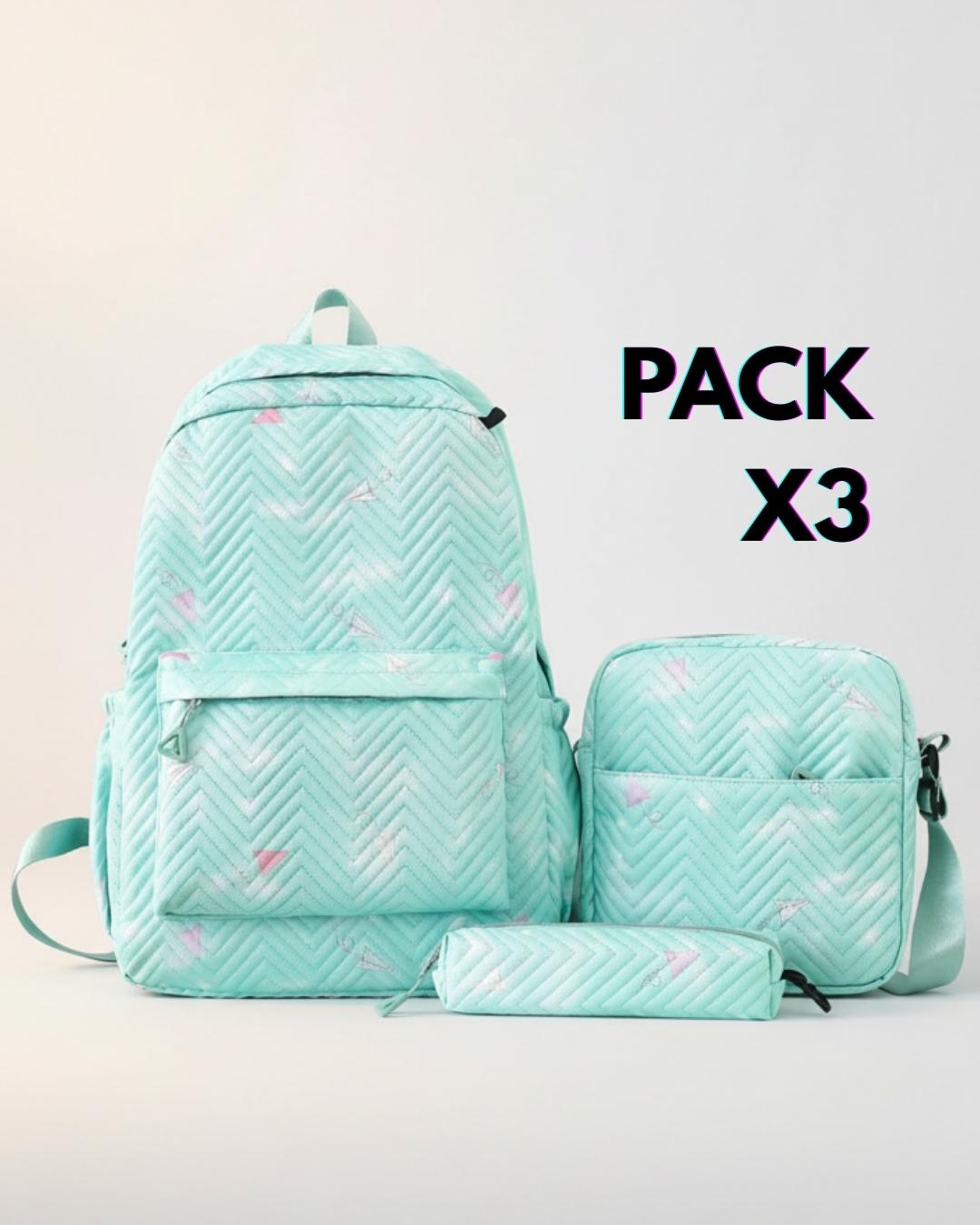 DreamyPack: Morral, Lonchera y Cartuchera