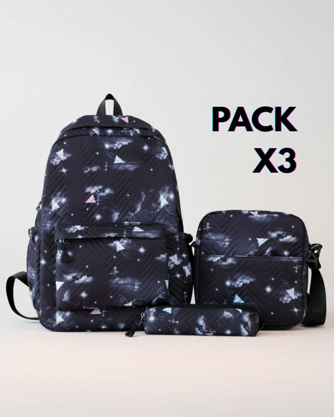 DreamyPack: Morral, Lonchera y Cartuchera