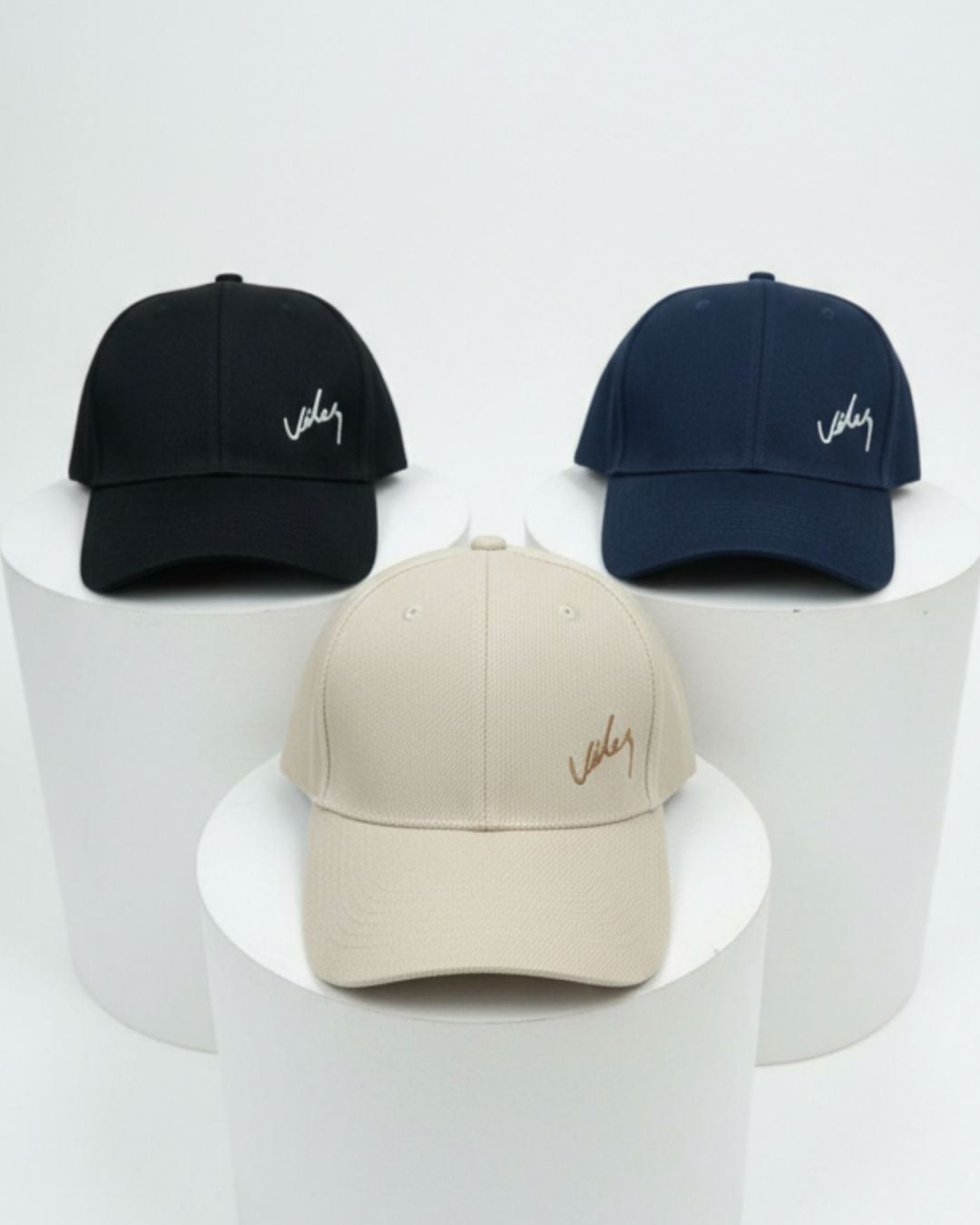 Pack X3 Gorras con Bordado Premium
