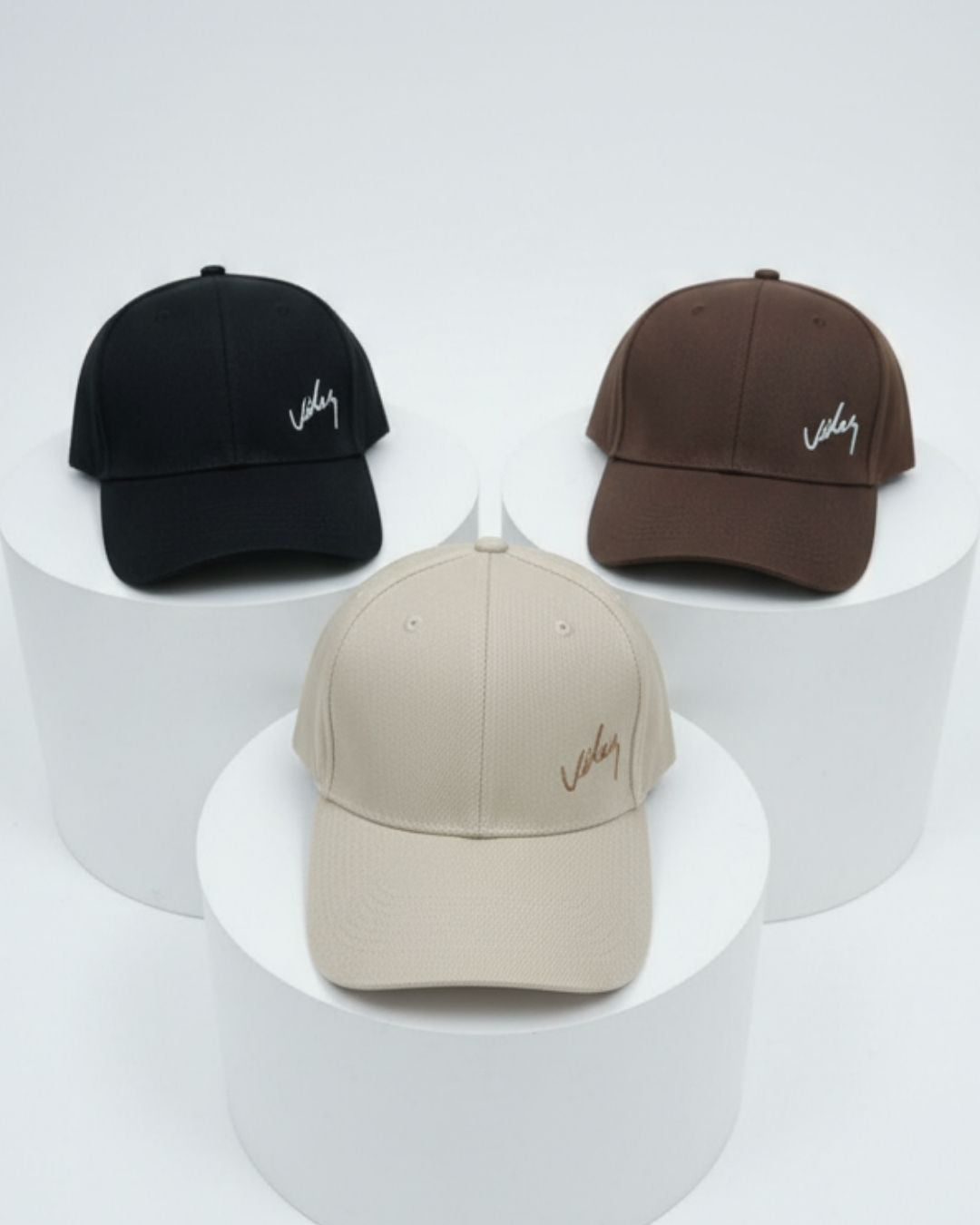 Pack X3 Gorras con Bordado Premium