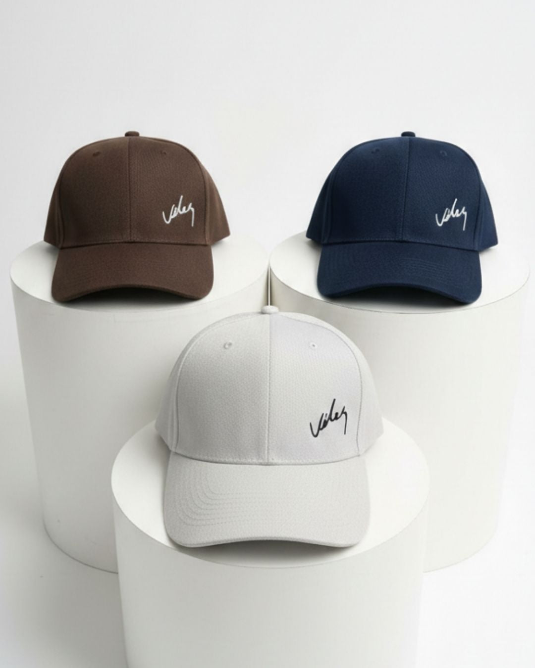 Pack X3 Gorras con Bordado Premium