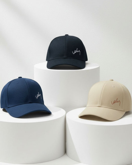 Pack X3 Gorras Premium con Bordado Vélez