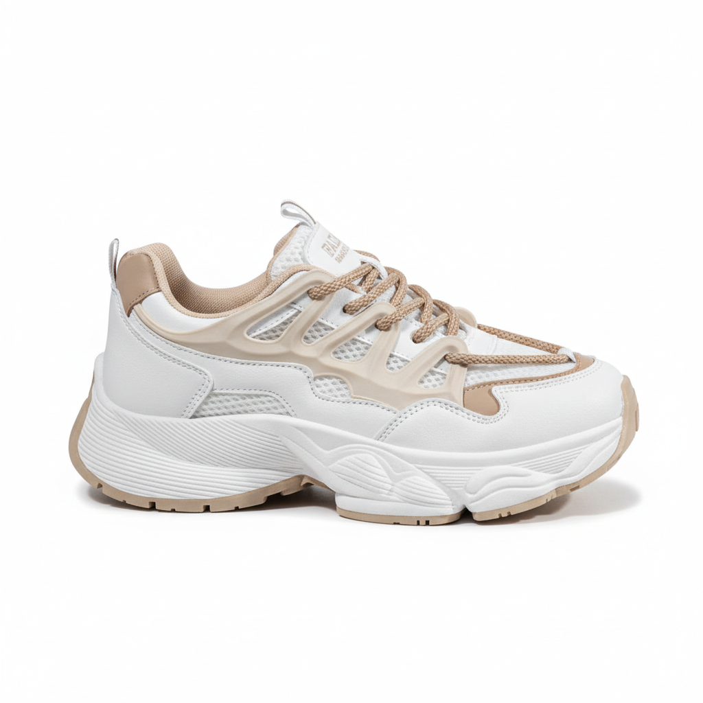 Tenis Confort Premium - Base en Cuero y Malla Transpirable